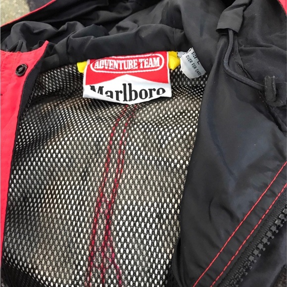Marlboro Other - Vintage Marlboro Adventure Team Wind Resistant Hooded Jacket